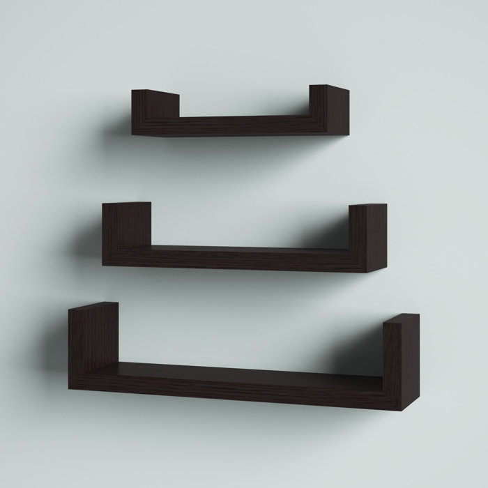 Zipcode Design™ Wickes 3 Piece Floating Shelf & Reviews Wayfair